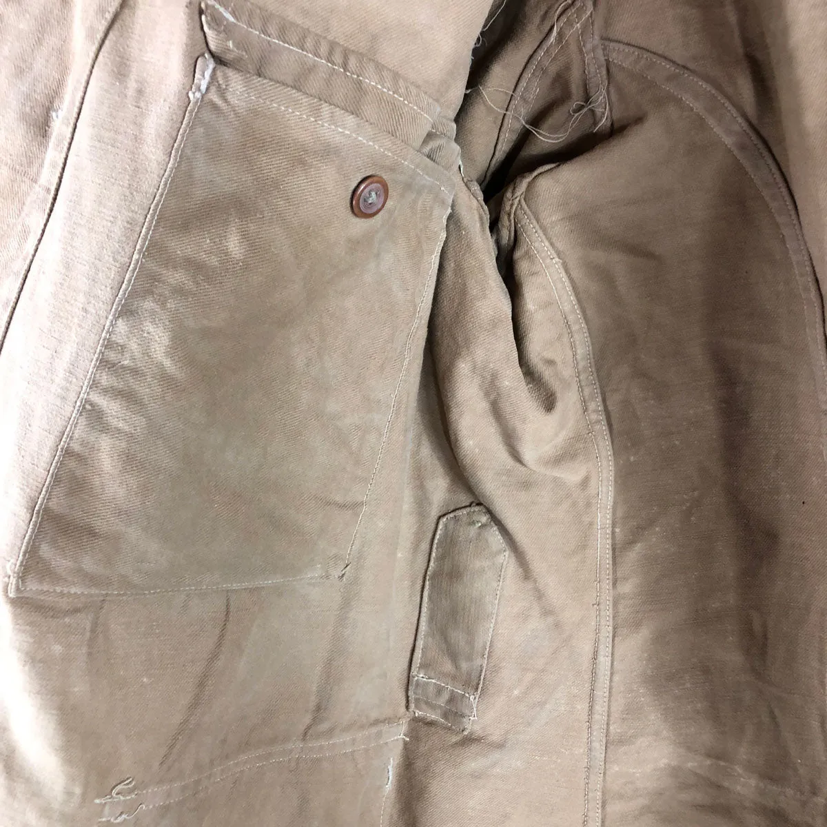 1930s French Armoured Cavalry Tropical Jacket & Trousers w/ Cap 