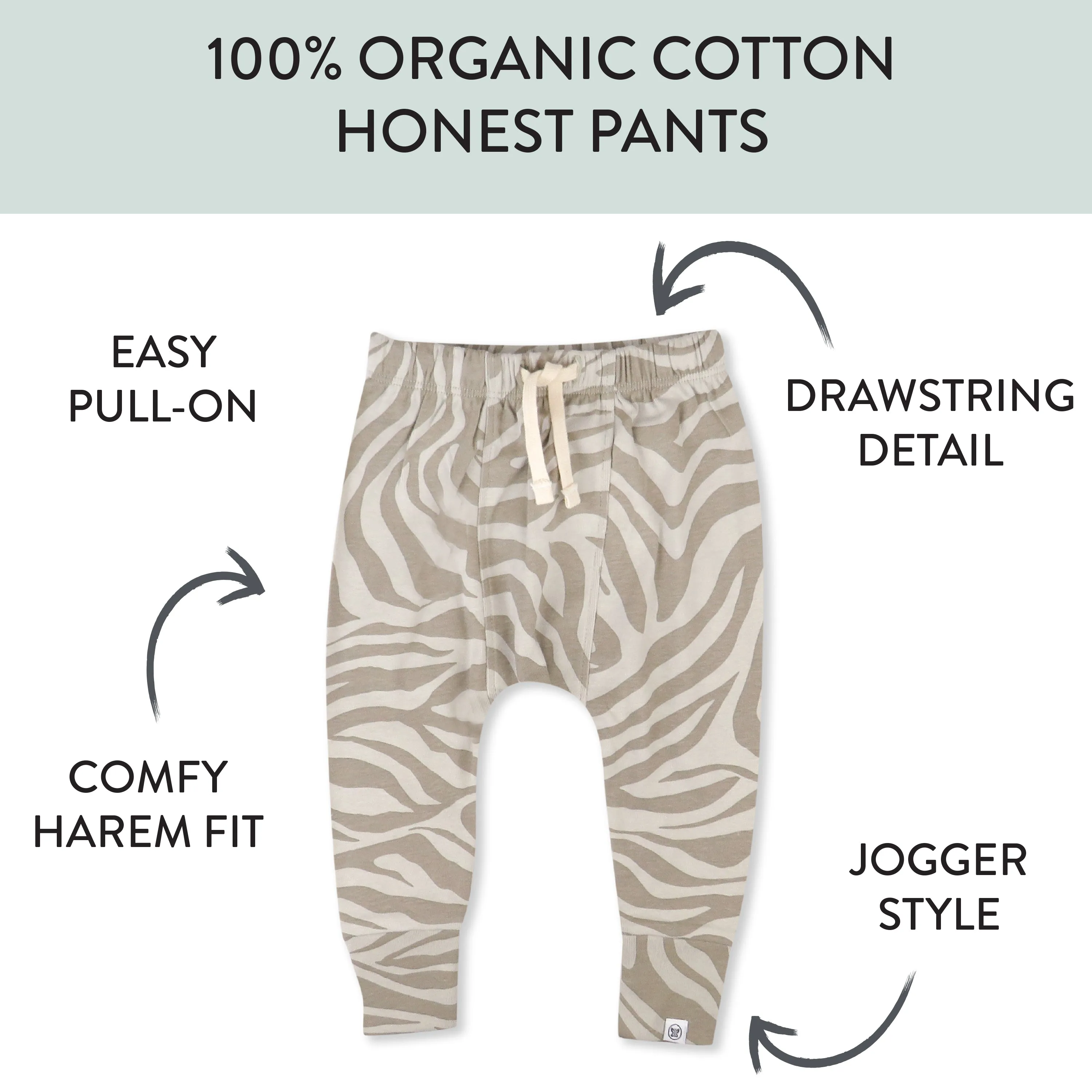 2-Pack Organic Cotton Honest Pants