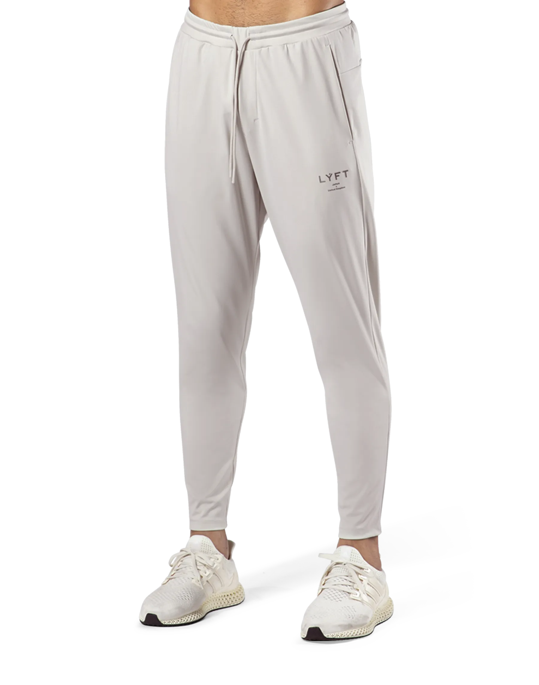2Way Stretch Tapered Pants - Ivory