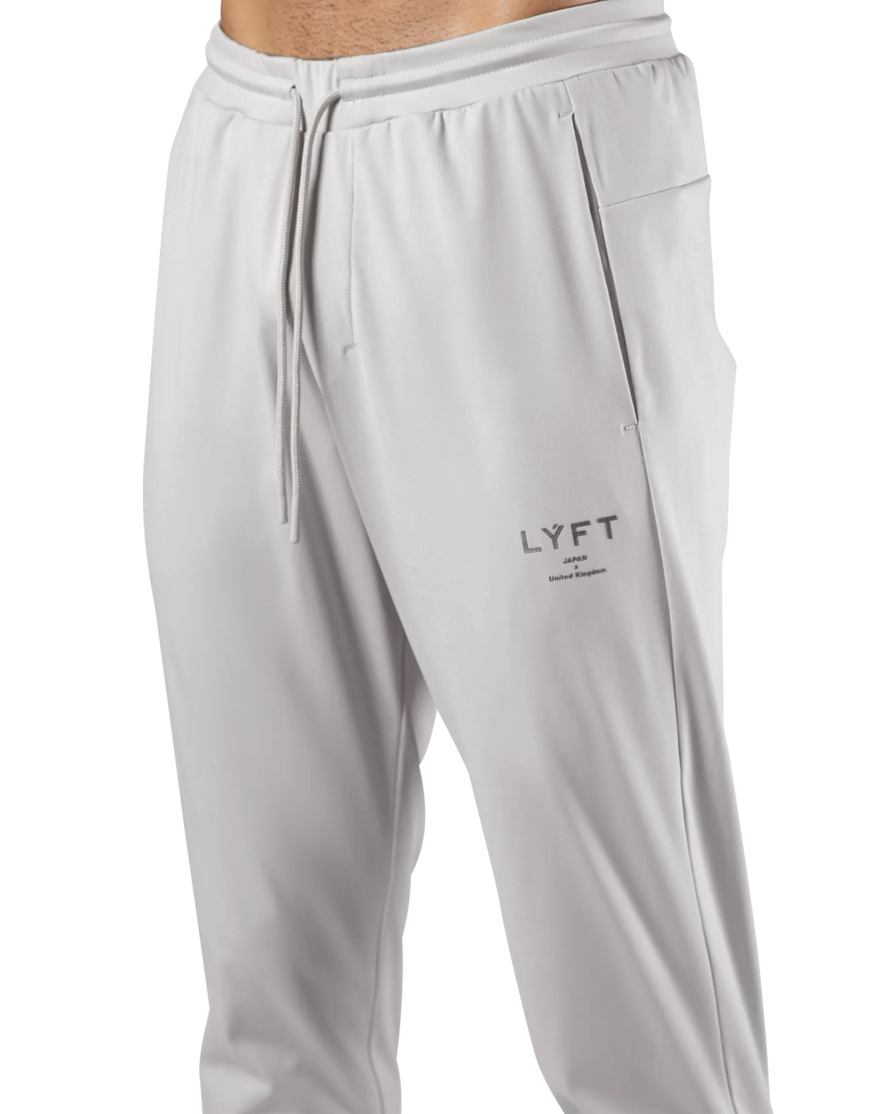 2Way Stretch Tapered Pants - Ivory