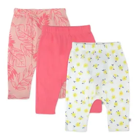 3-Pack Organic Cotton Harem Pants