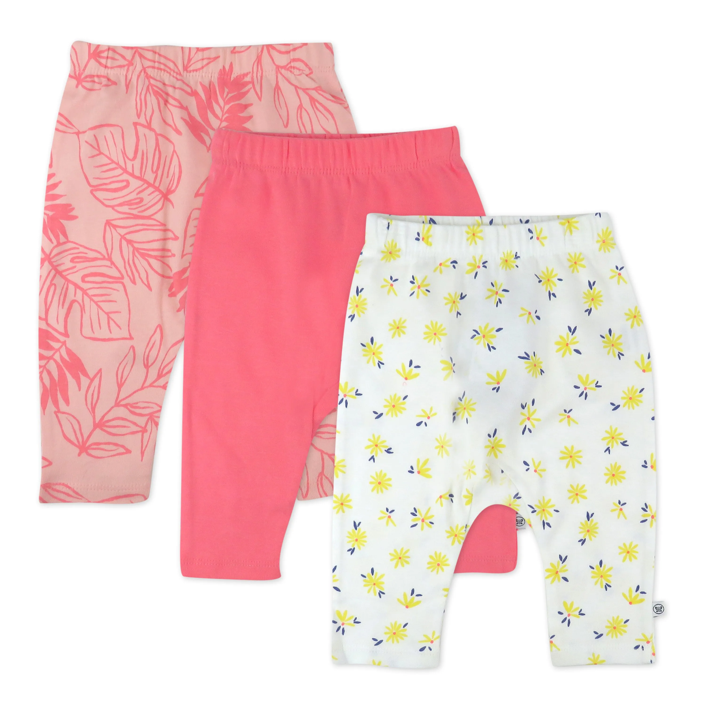 3-Pack Organic Cotton Harem Pants