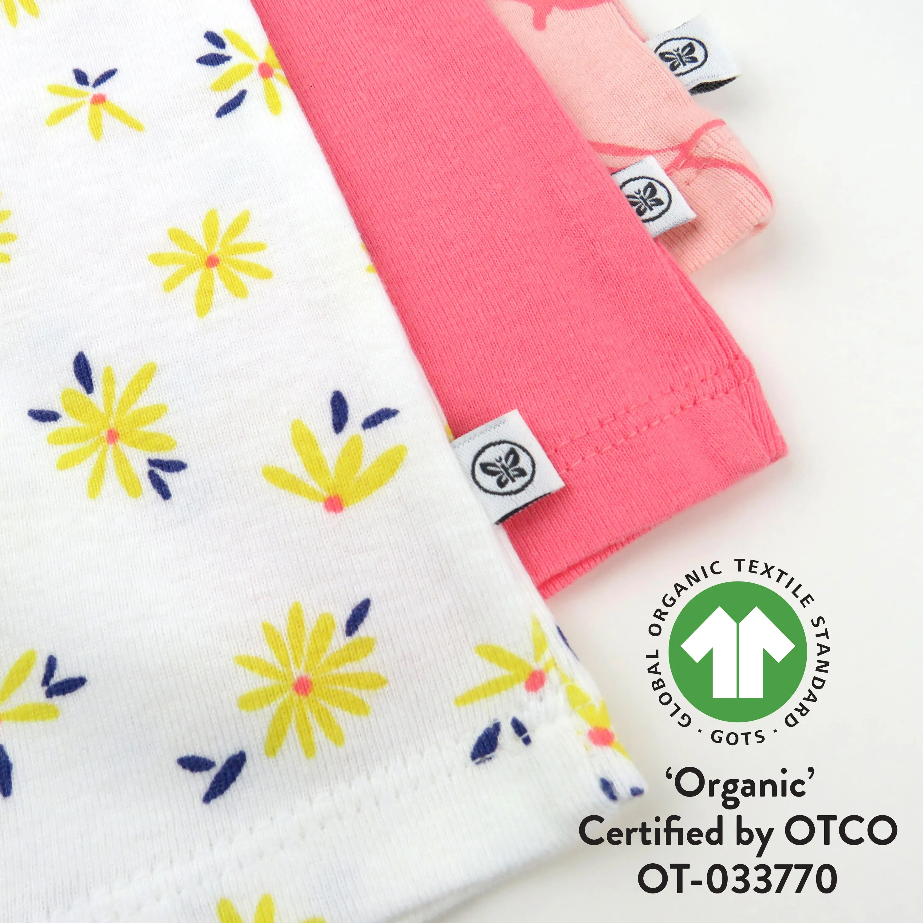 3-Pack Organic Cotton Harem Pants