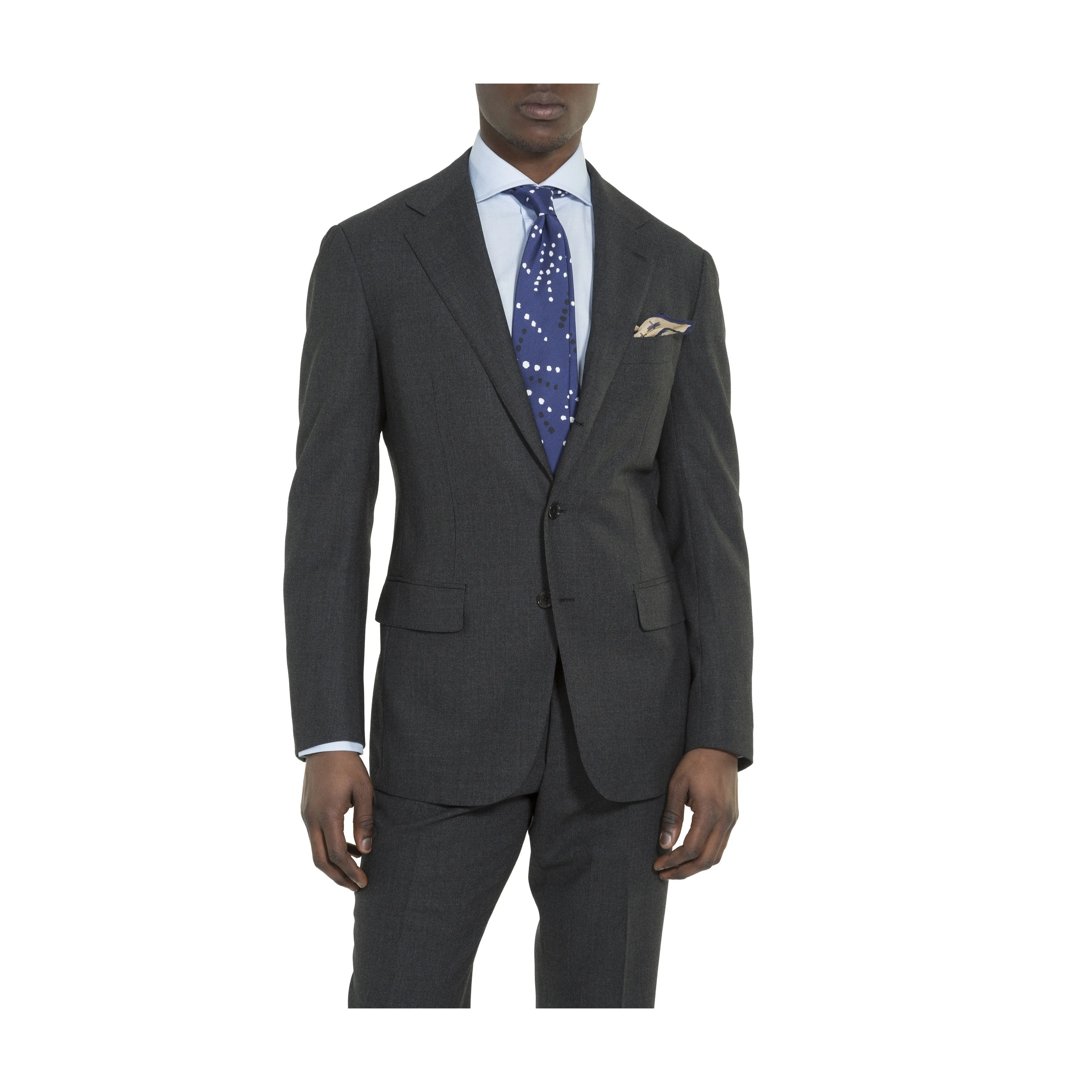 Luxurious 4-Ply Wool Model 3A Tailored Suit