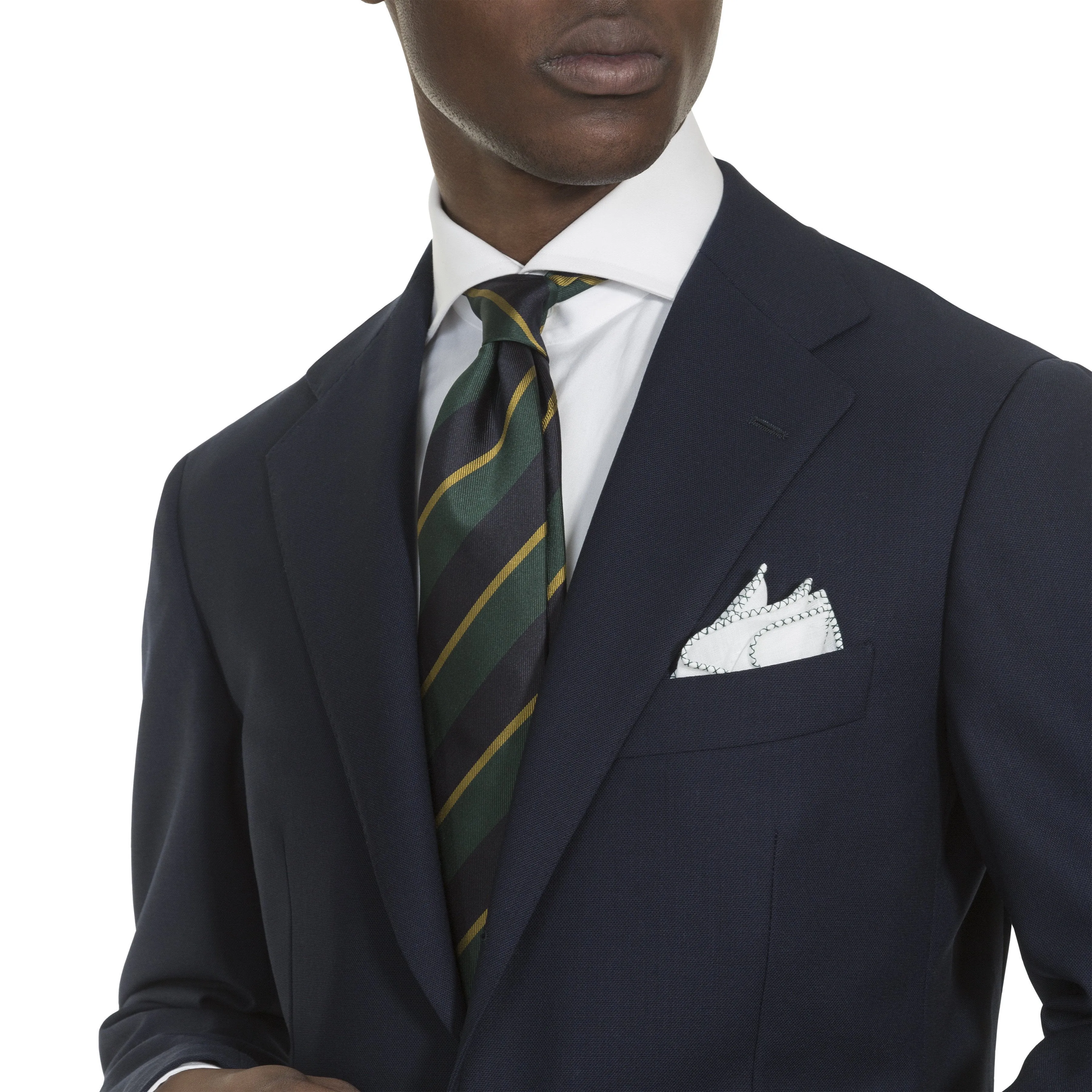 Luxurious 4-Ply Wool Model 3A Tailored Suit