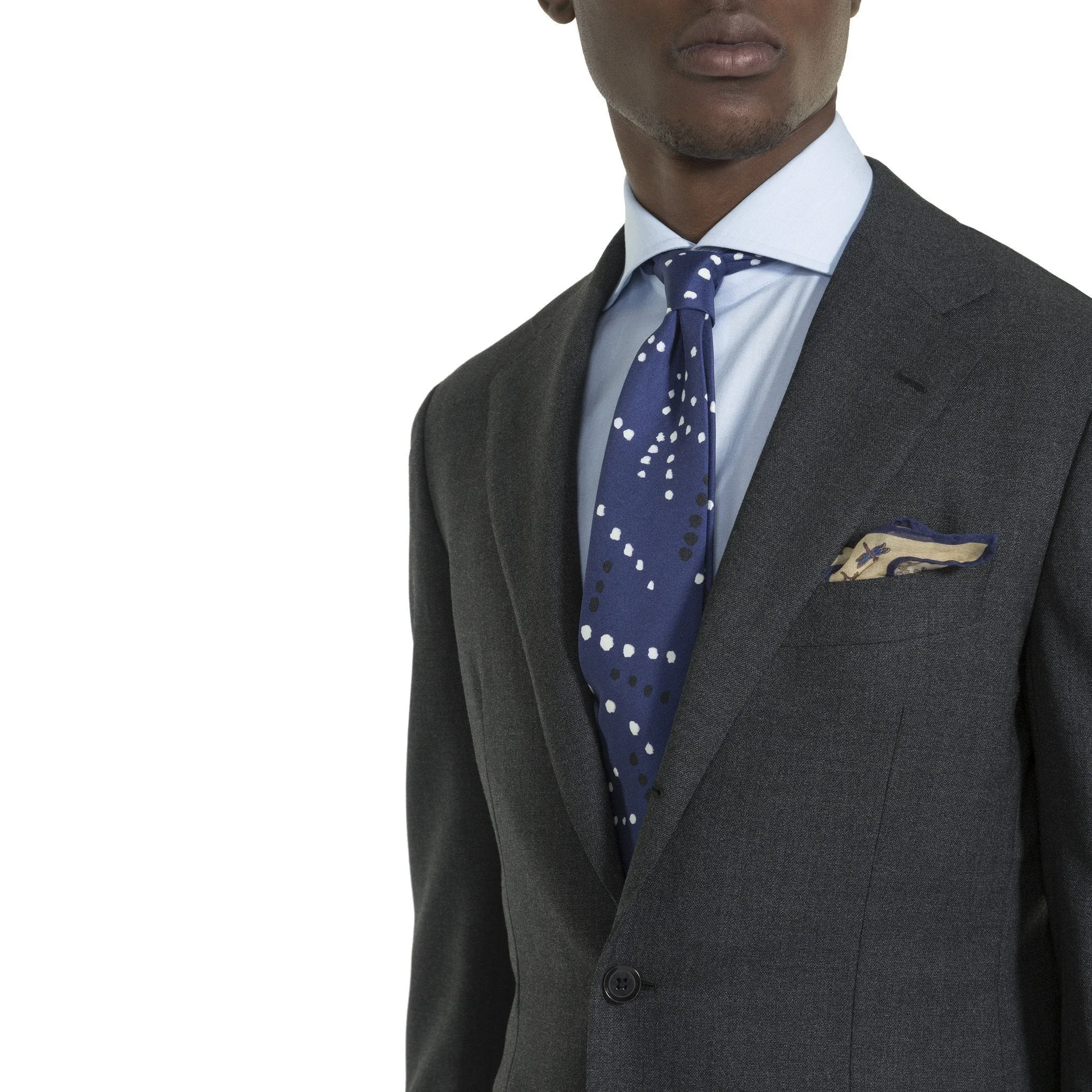 Luxurious 4-Ply Wool Model 3A Tailored Suit