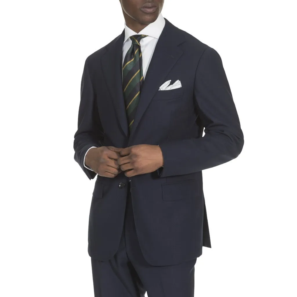 Luxurious 4-Ply Wool Model 3A Tailored Suit