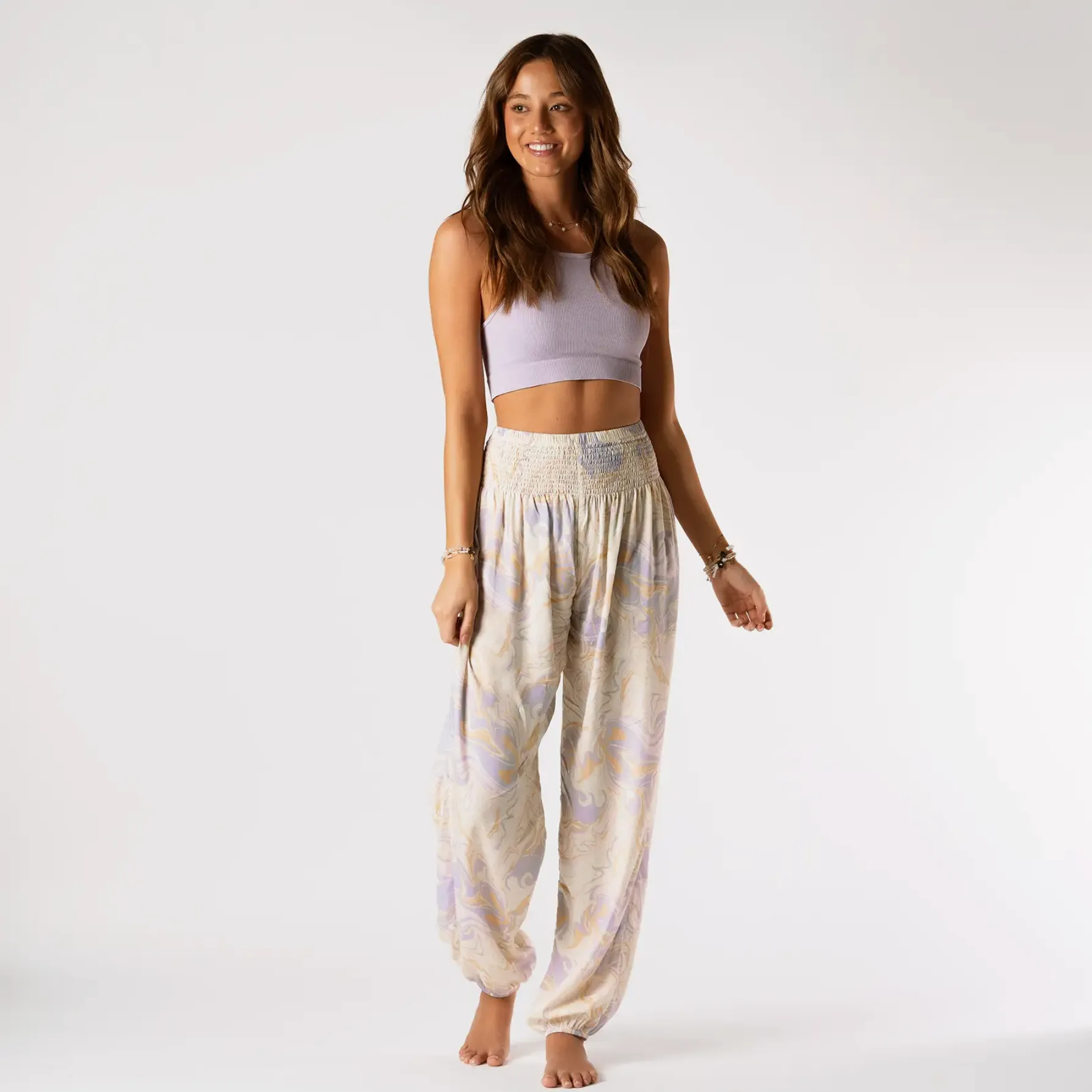 Amethyst Island Harem Pants