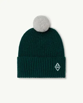 Arty Pony Baby Hat Green Logo