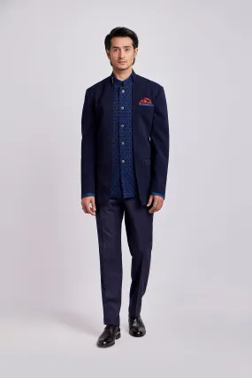Aspen Layered Embroidered Bandhgala - Romanov