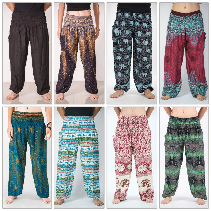 Assorted set of 10 Thai High Crotch Harem Pants BESTSELLER