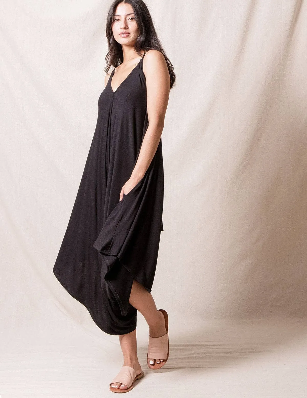 Bamboo Jumpsuit - Black