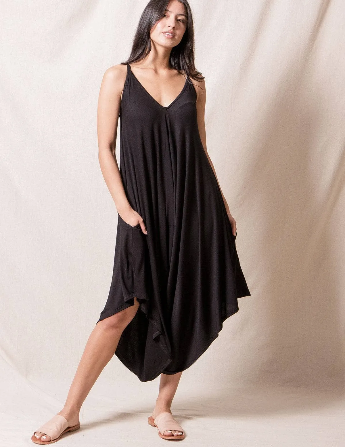 Bamboo Jumpsuit - Black