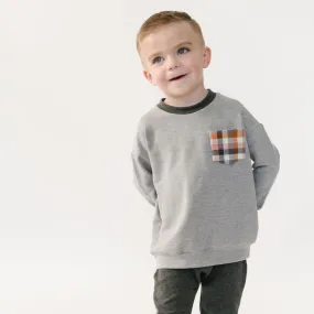 Bamboo Modern Sweatshirt in Pepper