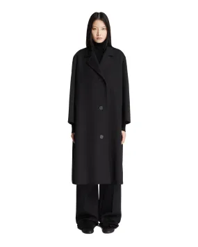 Black Buttoned Coat