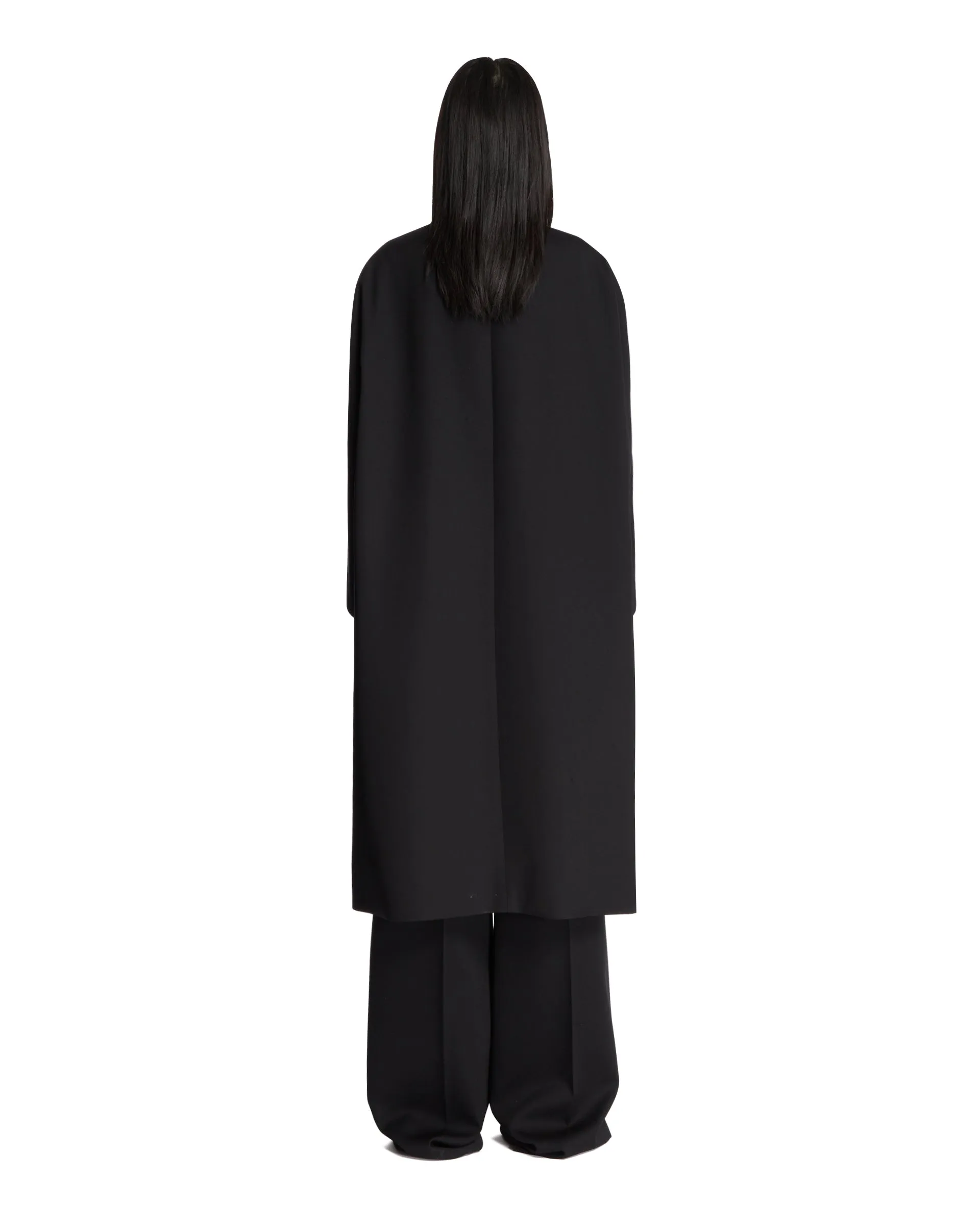 Black Buttoned Coat