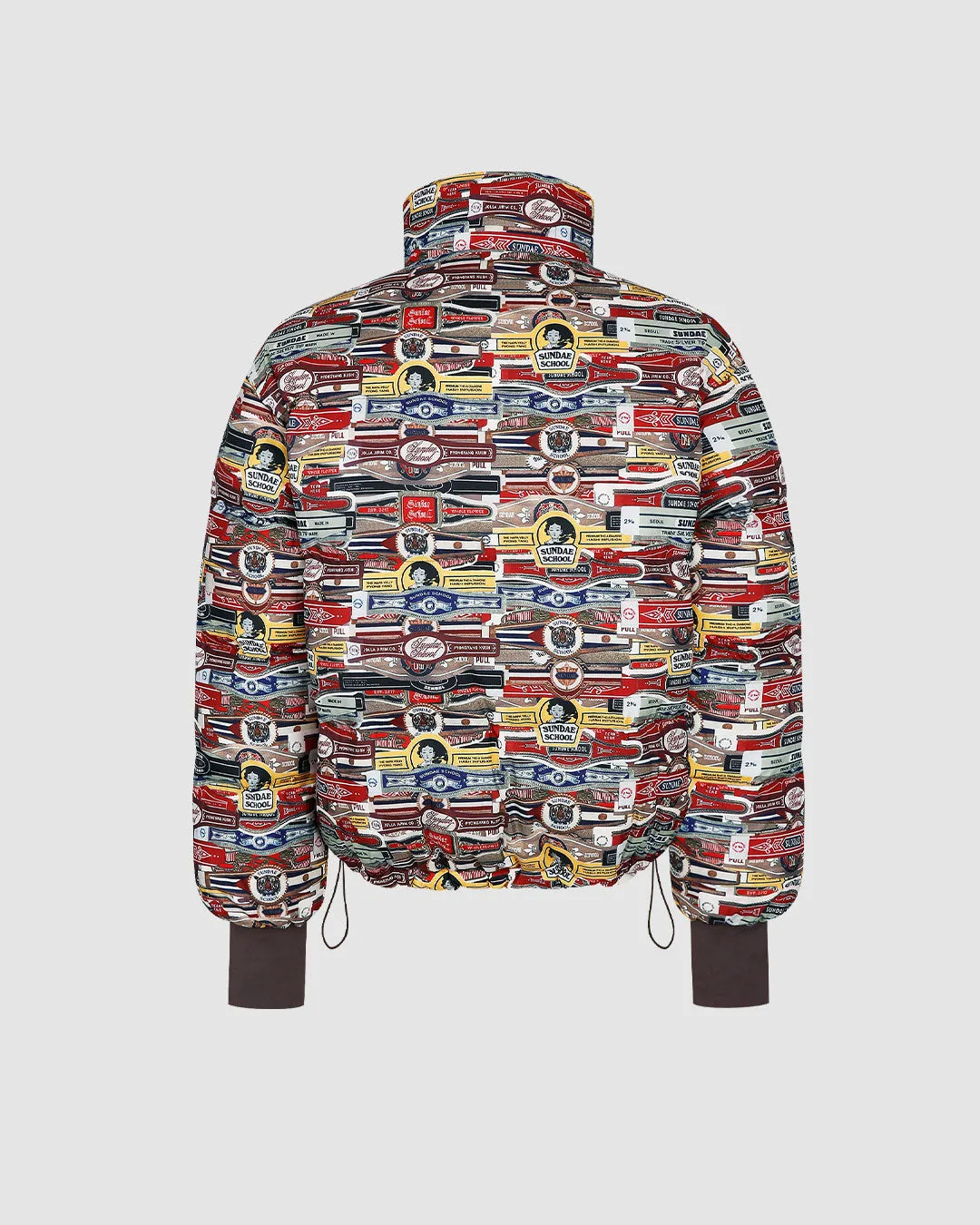 Reversible Blunt Wrapped Puffer Jacket for Ultimate Style and Comfort