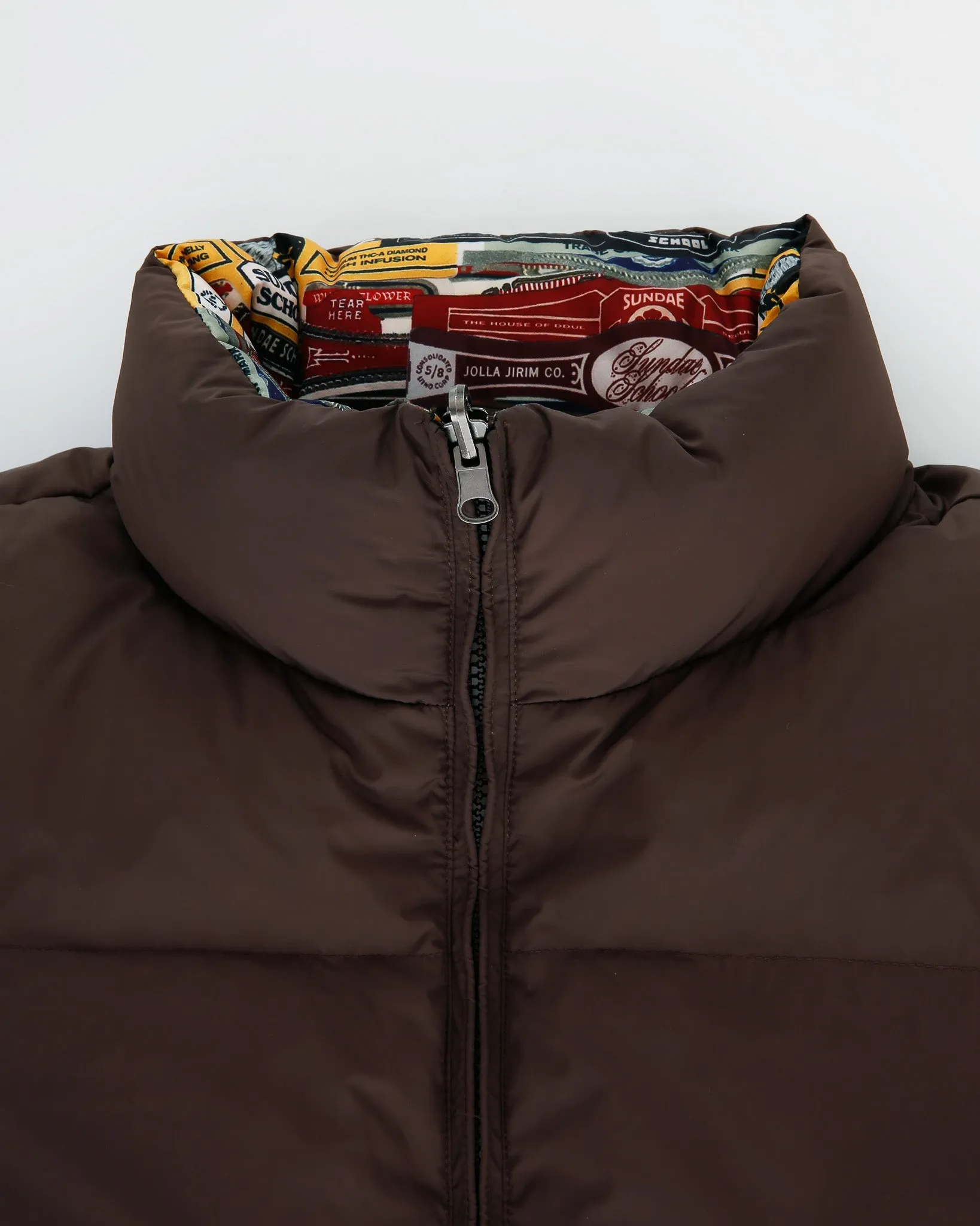 Reversible Blunt Wrapped Puffer Jacket for Ultimate Style and Comfort
