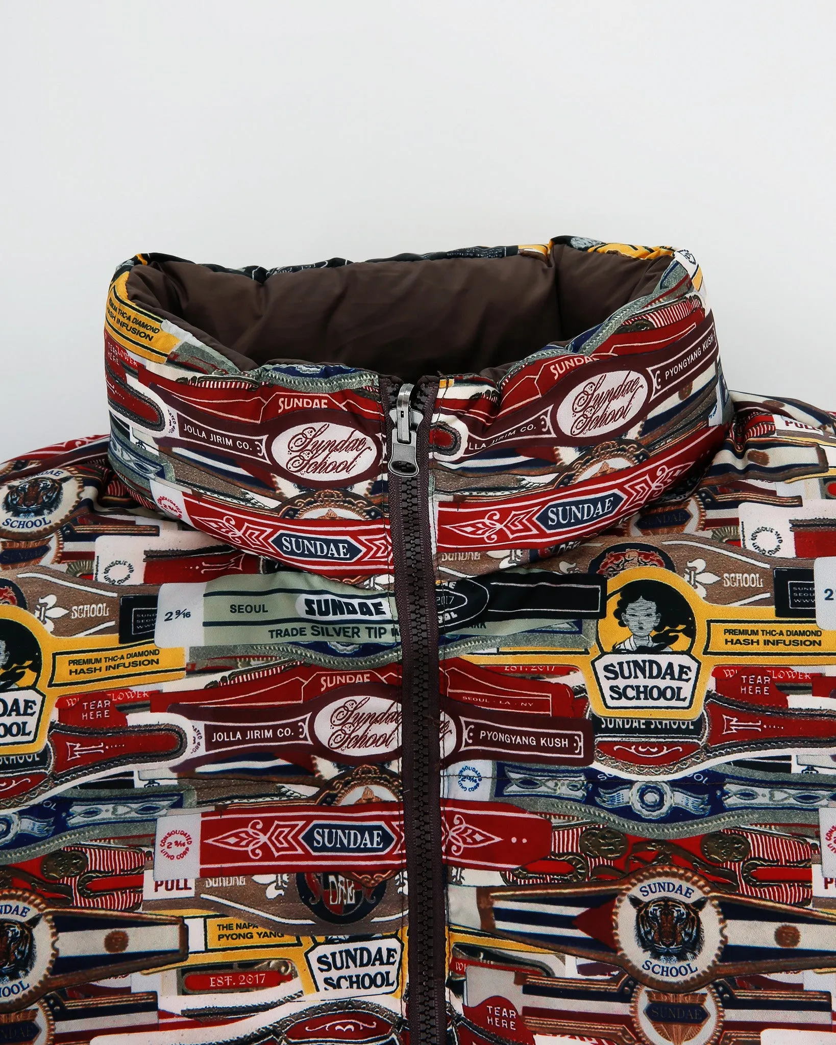 Reversible Blunt Wrapped Puffer Jacket for Ultimate Style and Comfort