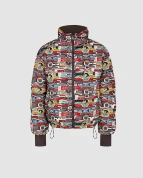 Reversible Blunt Wrapped Puffer Jacket for Ultimate Style and Comfort