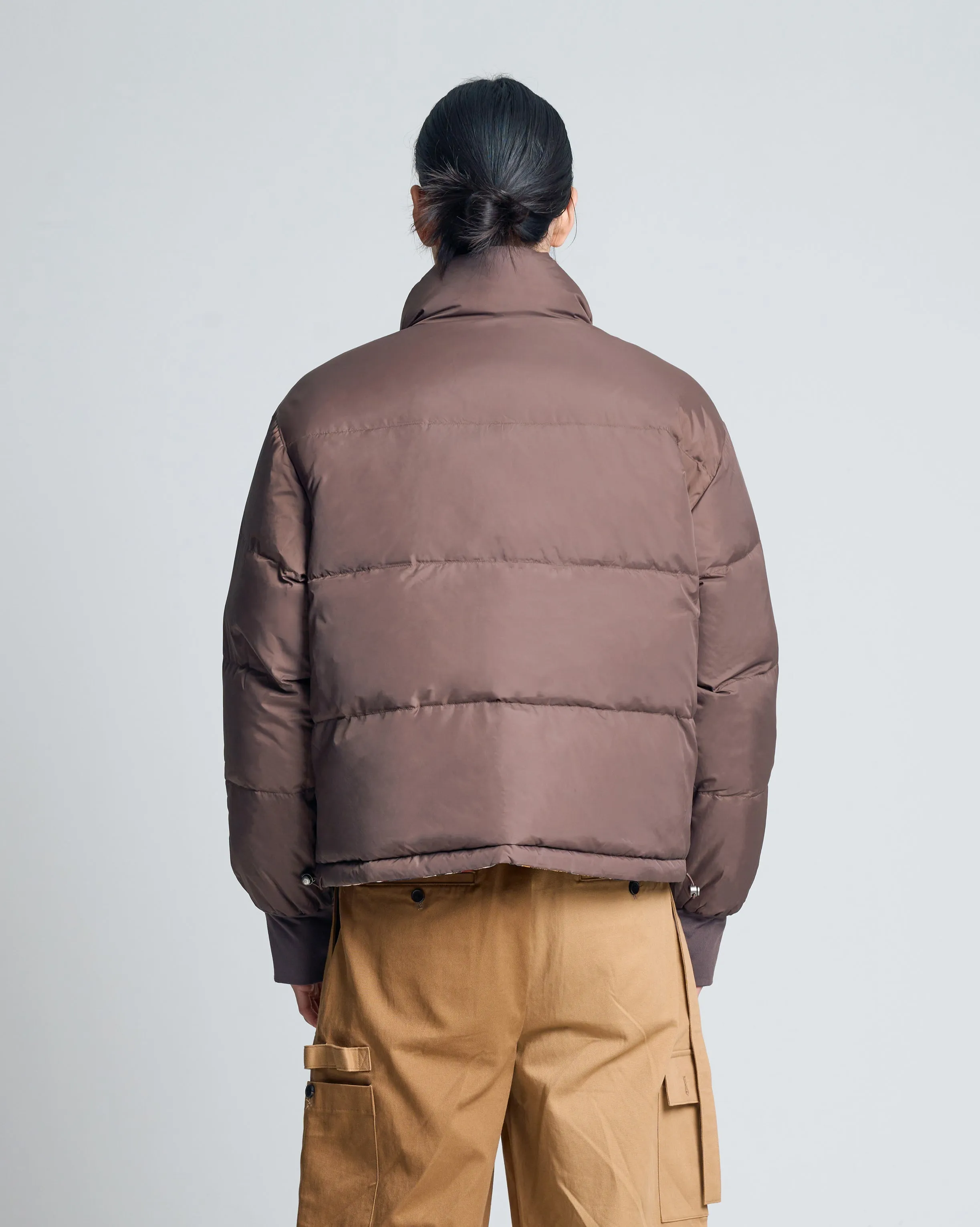 Reversible Blunt Wrapped Puffer Jacket for Ultimate Style and Comfort