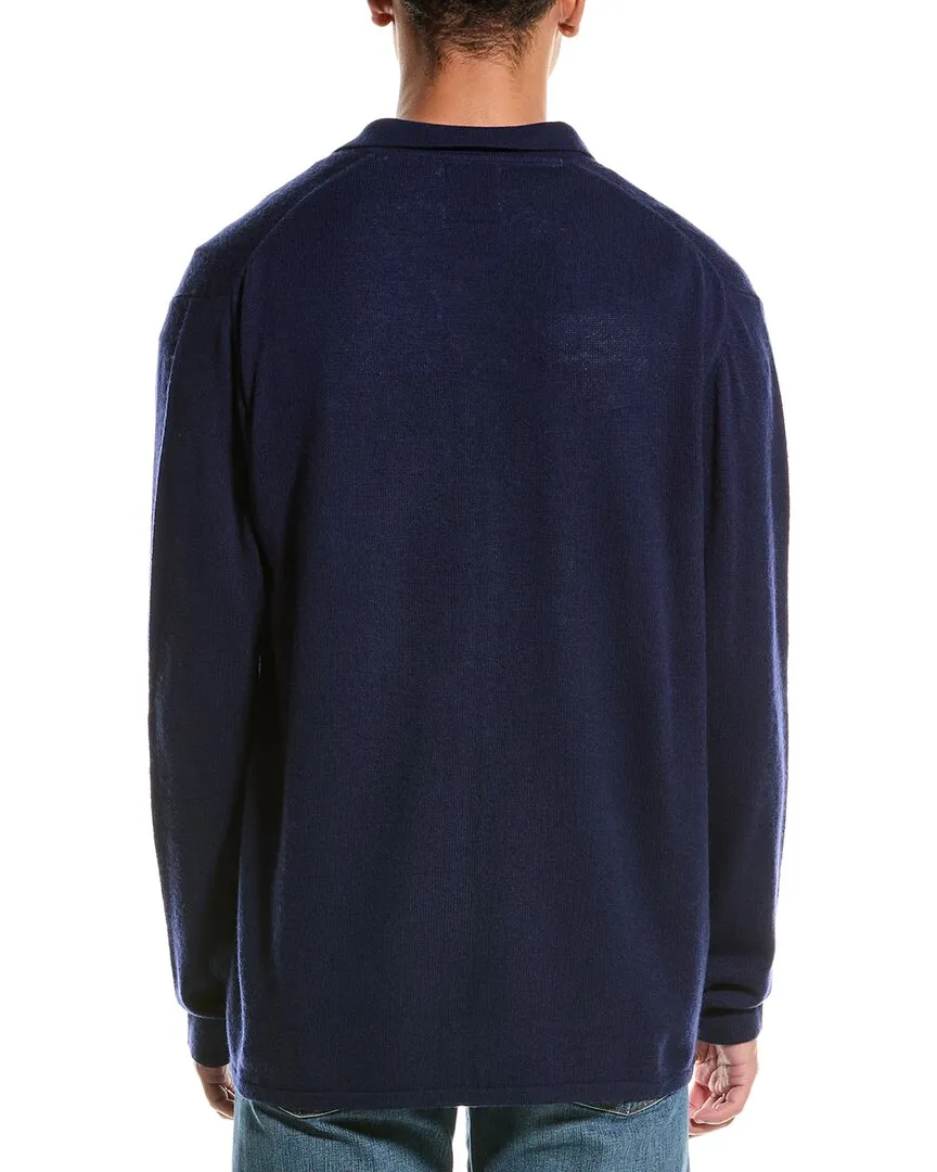 Brodie Cashmere Wool & Cashmere-Blend Jamie Shirt Jacket