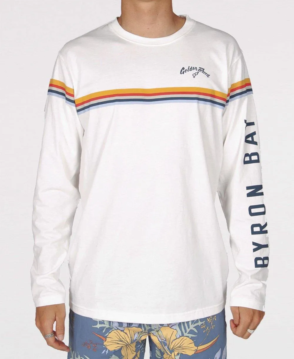Byron Cali LS Tee | Off White