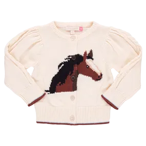 Cable Constance Sweater, Wild Horse