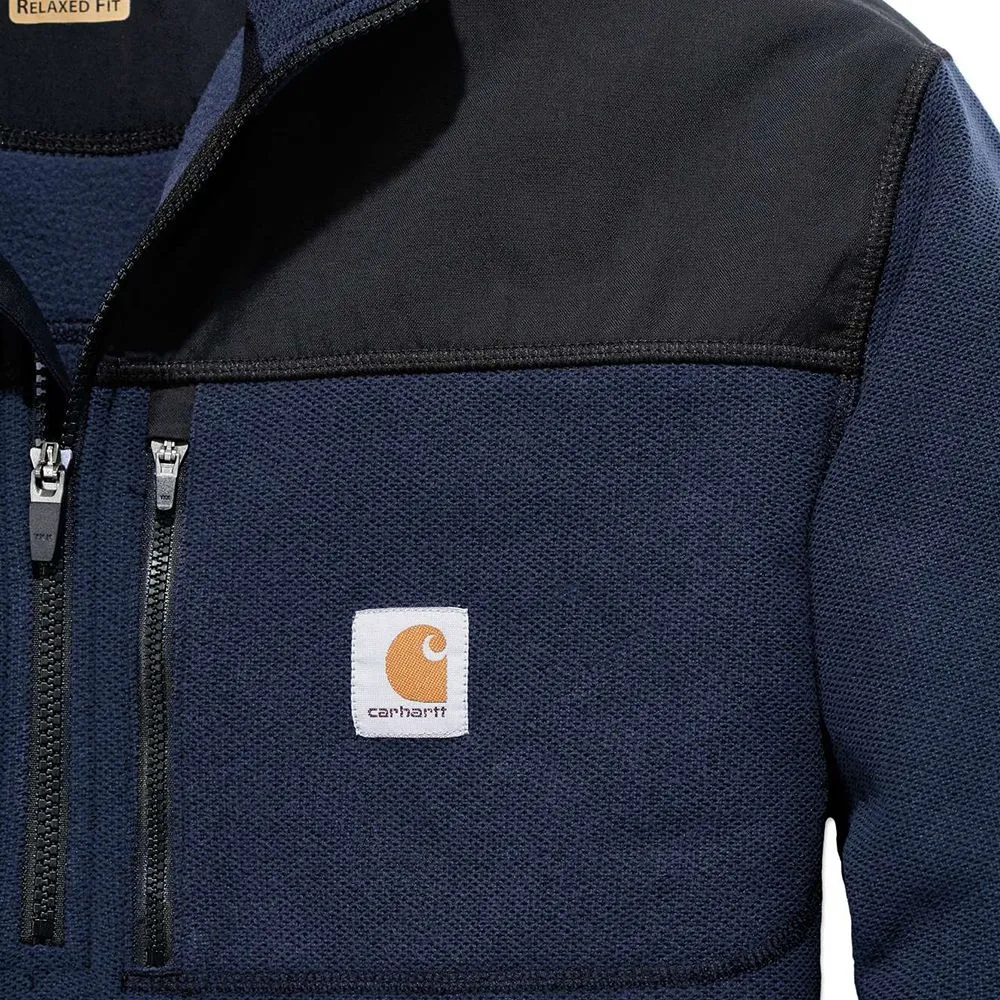 Carhartt&#x20;102838&#x20;Fallon&#x20;Full-Zip&#x20;Sweatshirt&#x20;-&#x20;Navy