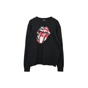 Checker Tongue Tight Knit Sweater