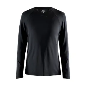 Craft Women&#x27;s Adv Essence Long Sleeve Tee Black | Buy Craft Women&#x27;s Adv Essence Long Sleeve Tee Black here | Outnorth