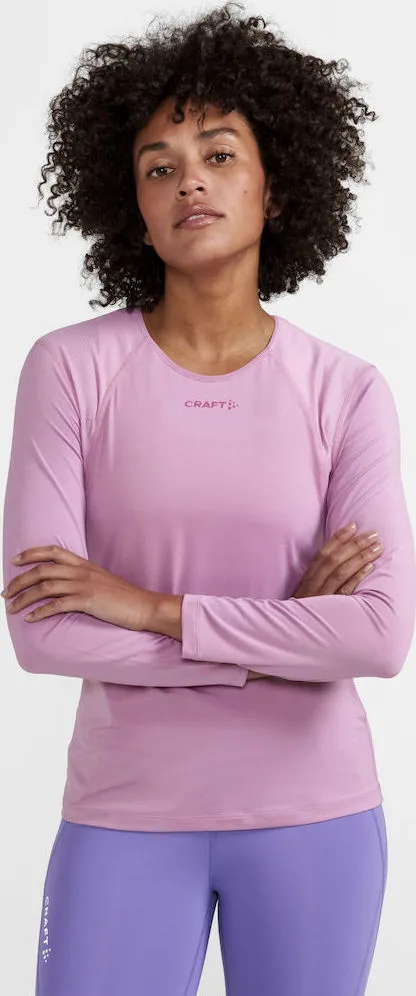 Craft Women&#x27;s Adv Essence Long Sleeve Tee Dawn | Buy Craft Women&#x27;s Adv Essence Long Sleeve Tee Dawn here | Outnorth