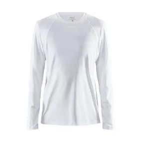 Craft Women&#x27;s Adv Essence Long Sleeve Tee White | Buy Craft Women&#x27;s Adv Essence Long Sleeve Tee White here | Outnorth
