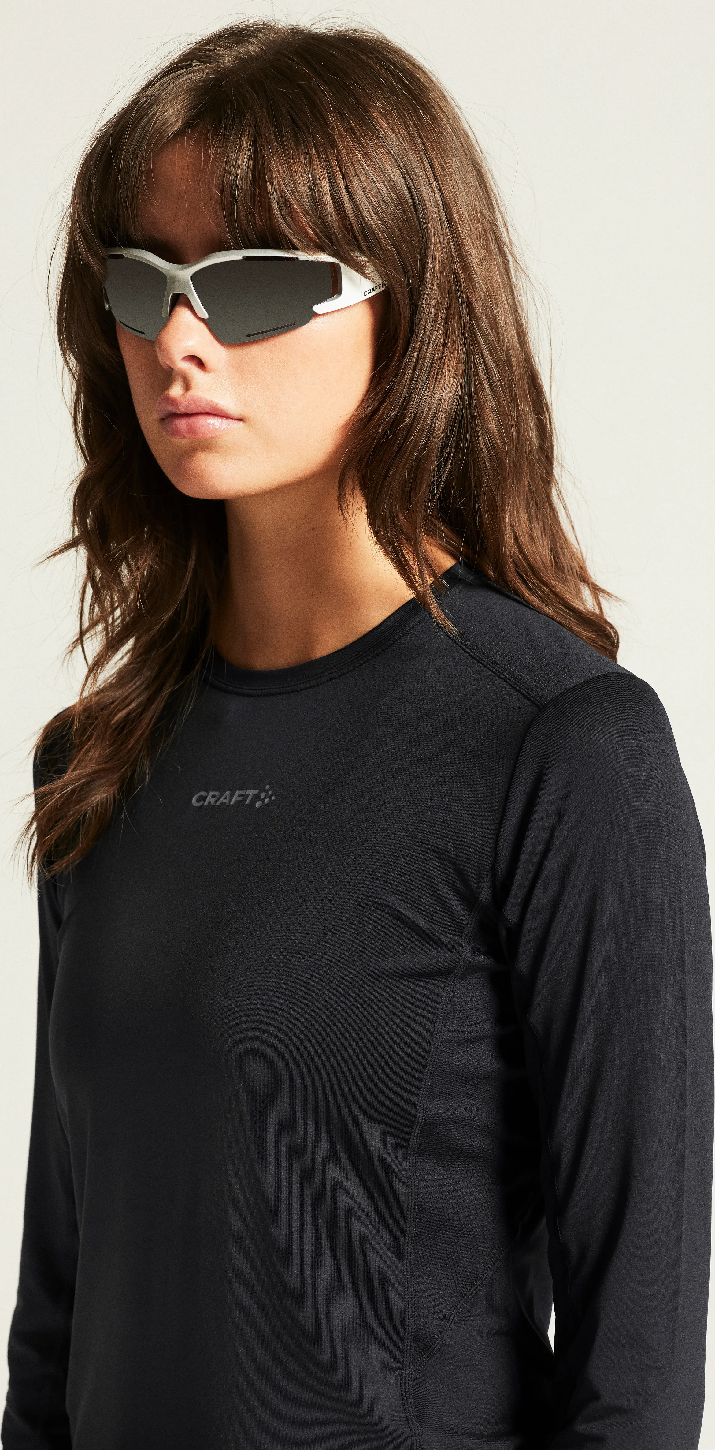 Craft Women&#x27;s Advance Essence Long Sleeve Tee 2 Black | Buy Craft Women&#x27;s Advance Essence Long Sleeve Tee 2 Black here | Outnorth