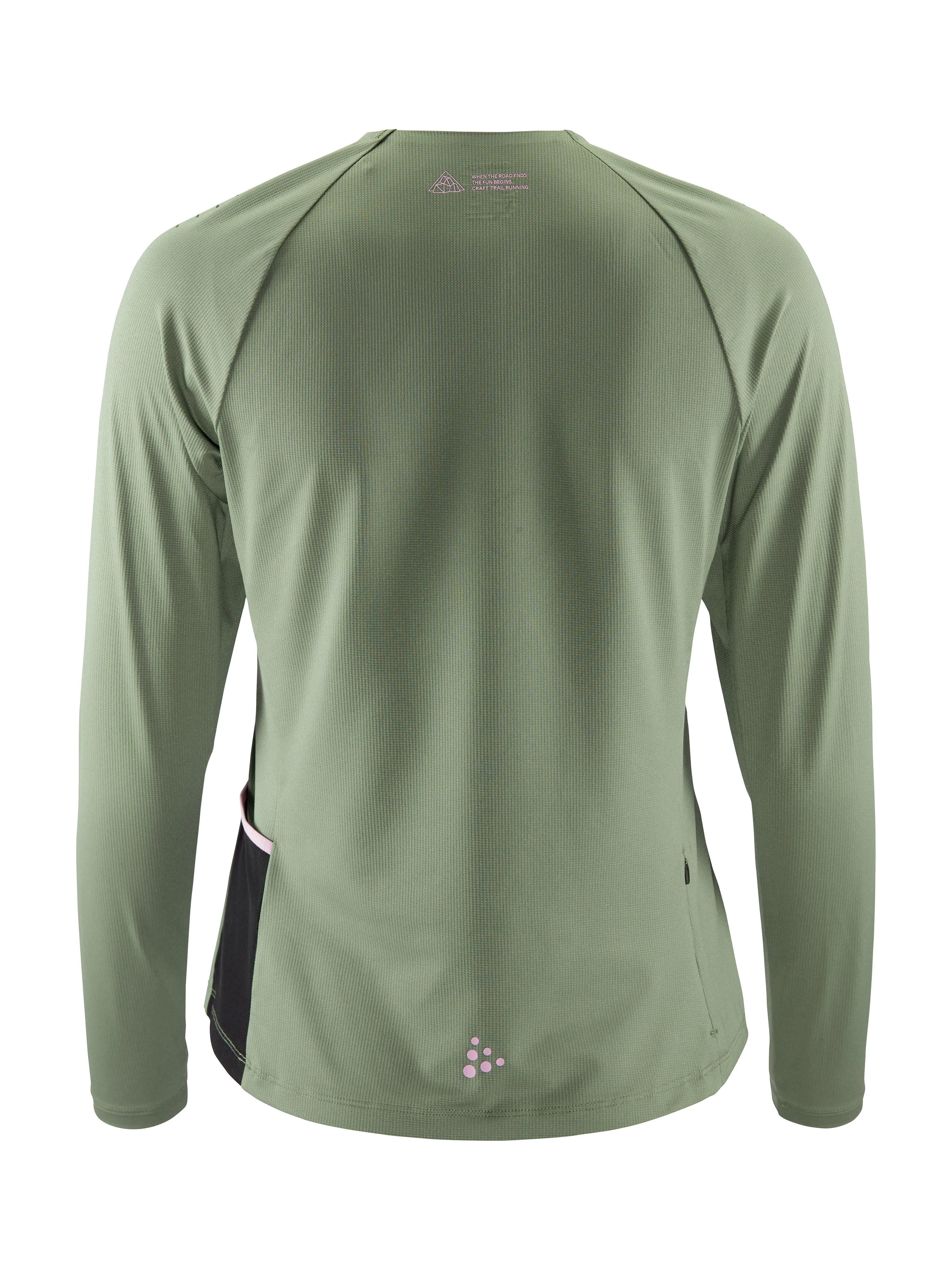 Craft Women&#x27;s Pro Trail Wind Long Sleeve Tee Thyme | Buy Craft Women&#x27;s Pro Trail Wind Long Sleeve Tee Thyme here | Outnorth