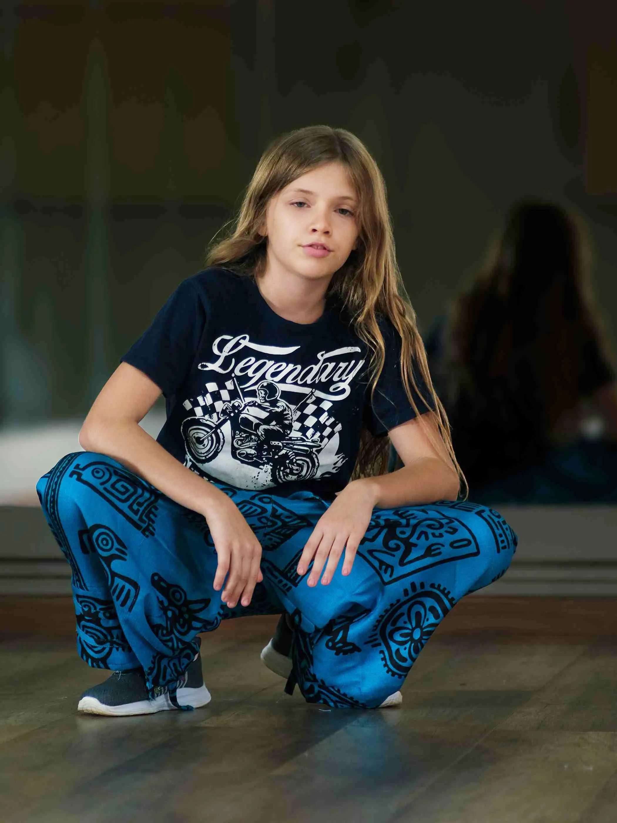 Girl's Kids Arabic Style Harem Pant For Dance