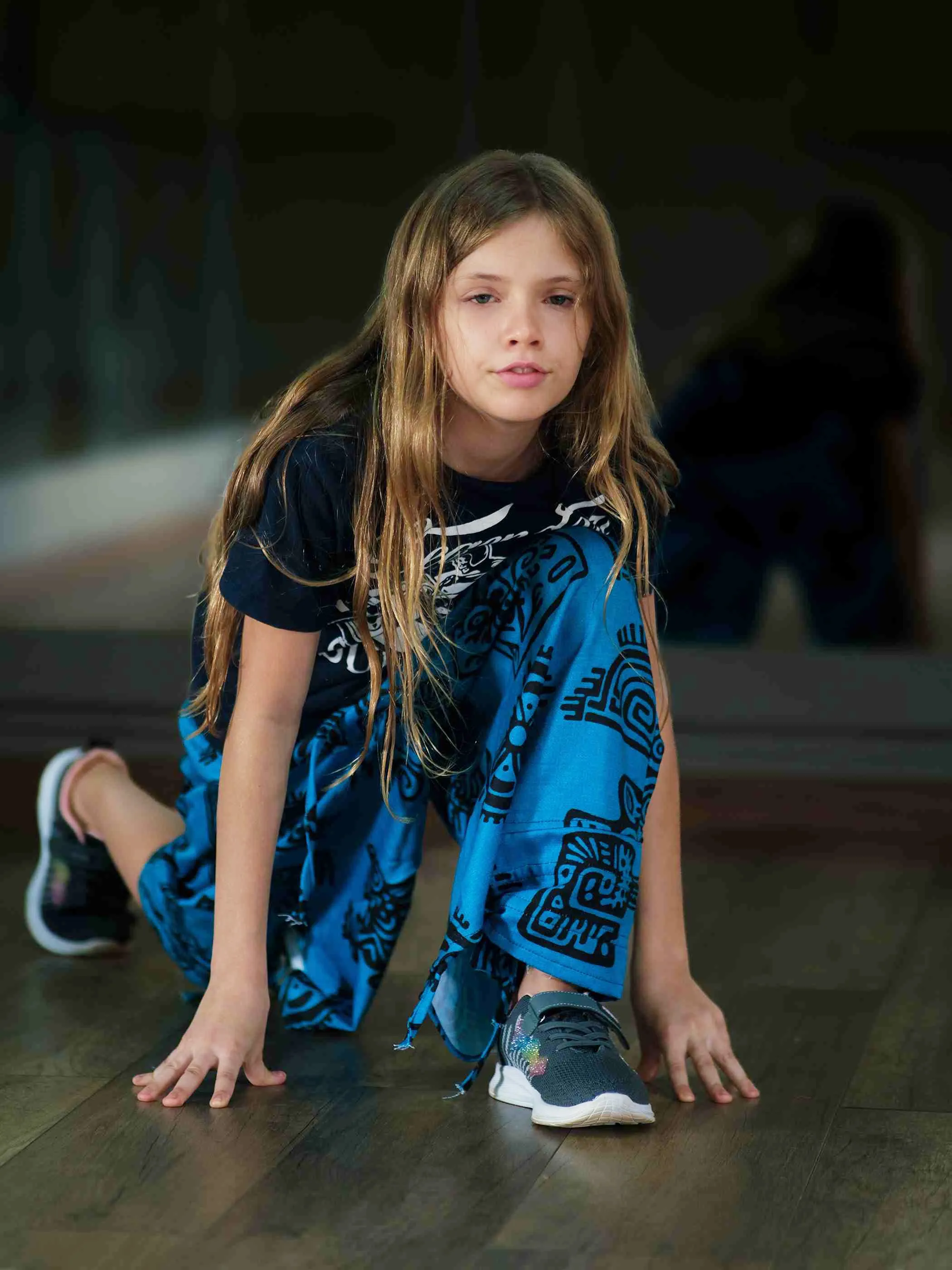 Girl's Kids Arabic Style Harem Pant For Dance