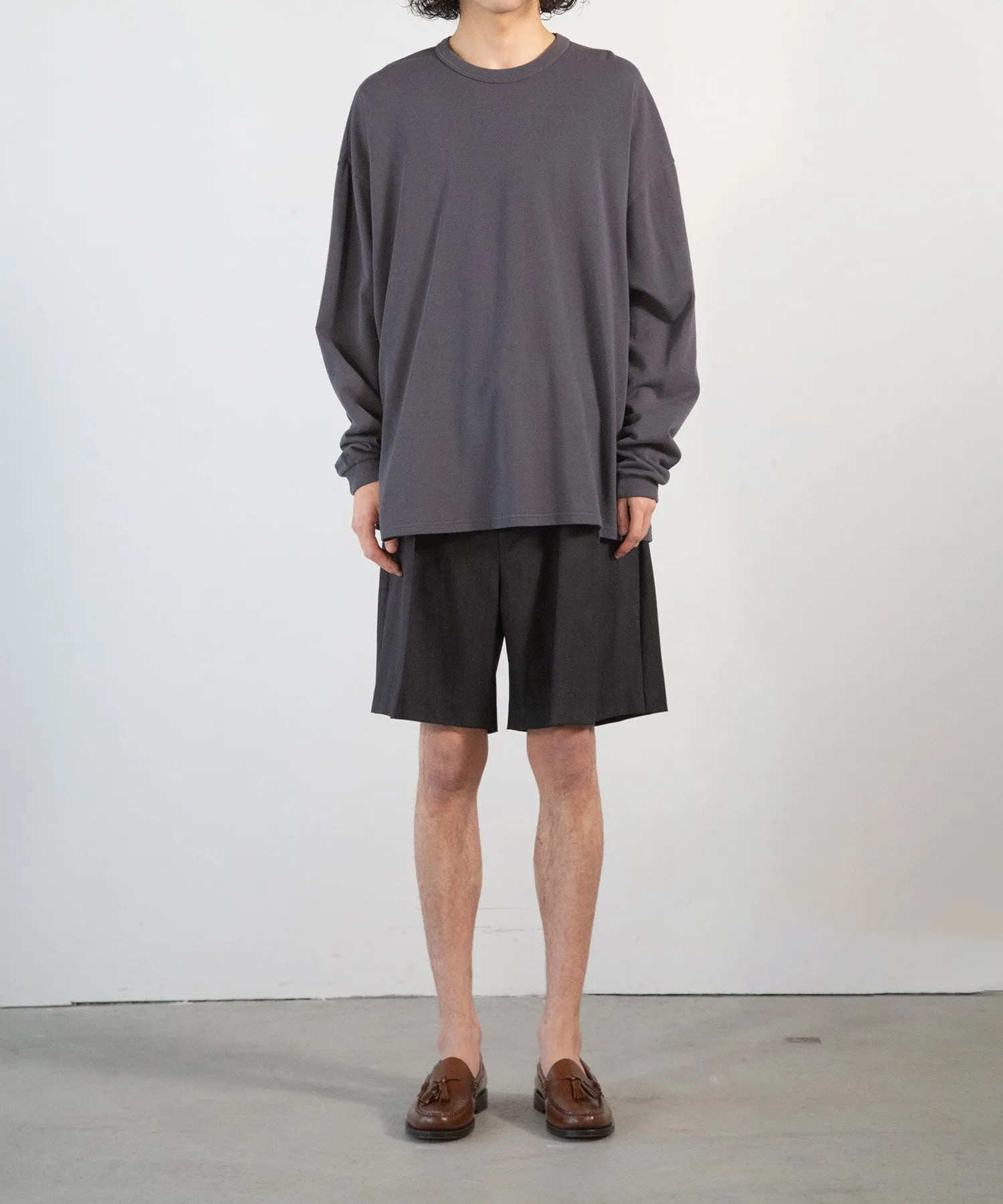 Gradation Wool Short Pants