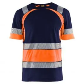 High&#x20;Vis&#x20;T-shirt&#x20;3421&#x20;Marineblauw&#x2F;Oranje&#x20;-&#x20;Bl&#xE5;kl&#xE4;der