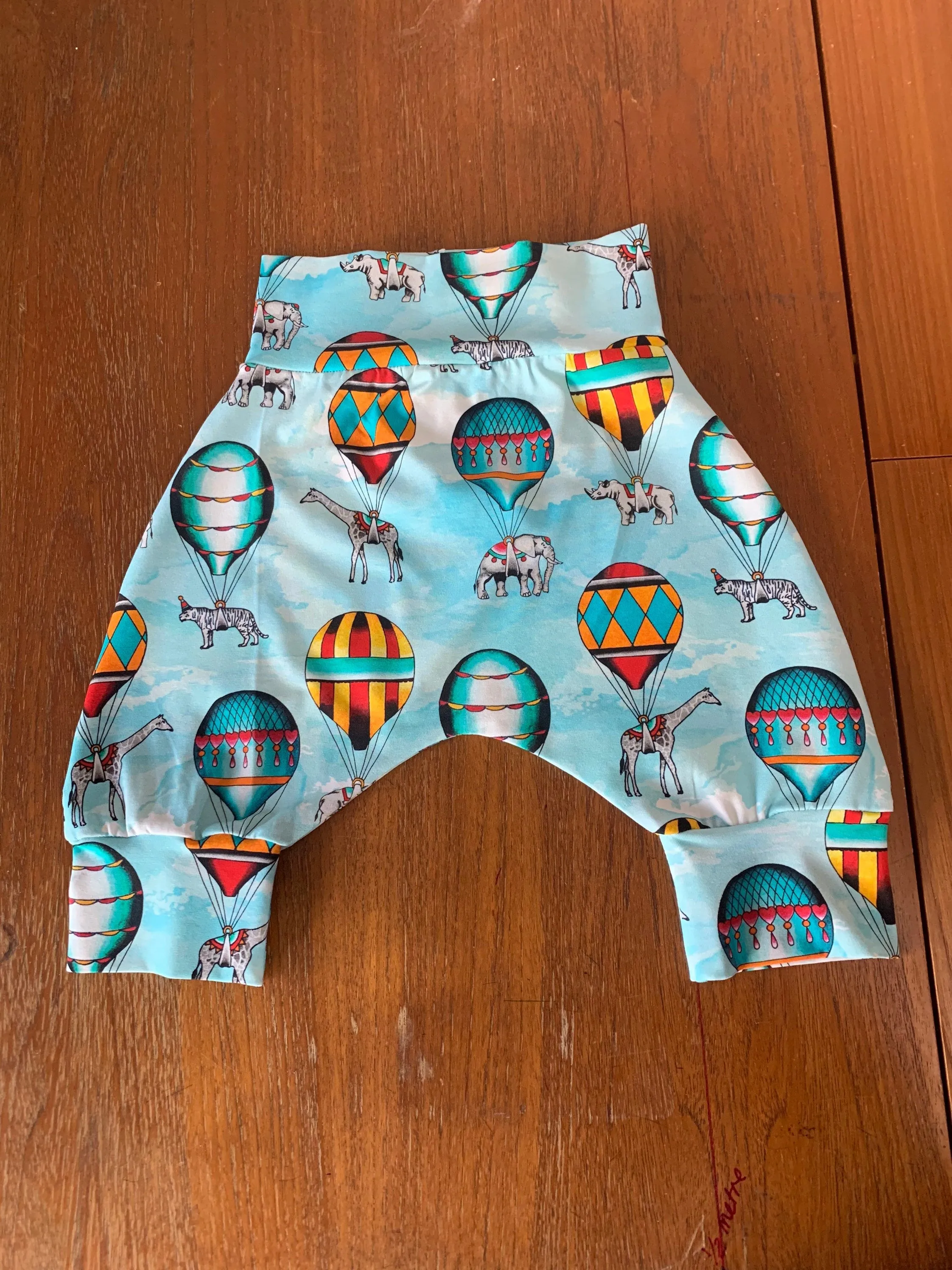 Hot air balloon shorts ,