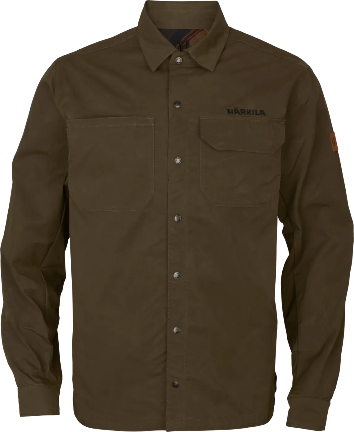 Härkila Men&#x27;s Eirik Reversible Shirt Jacket Dark Warm Olive/Burgundy | Buy Härkila Men&#x27;s Eirik Reversible Shirt Jacket Dark Warm Olive/Burgundy here | Outnorth