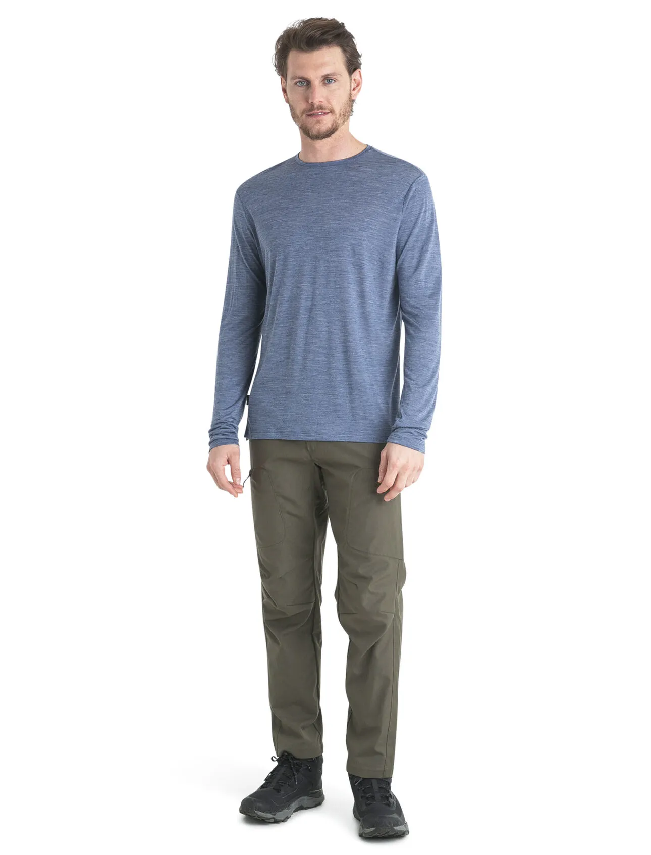 Icebreaker Men&#x27;s Merino 125 Cool-Lite™ Sphere III Long Sleeve Tee Dawn Heather | Buy Icebreaker Men&#x27;s Merino 125 Cool-Lite™ Sphere III Long Sleeve Tee Dawn Heather here | Outnorth