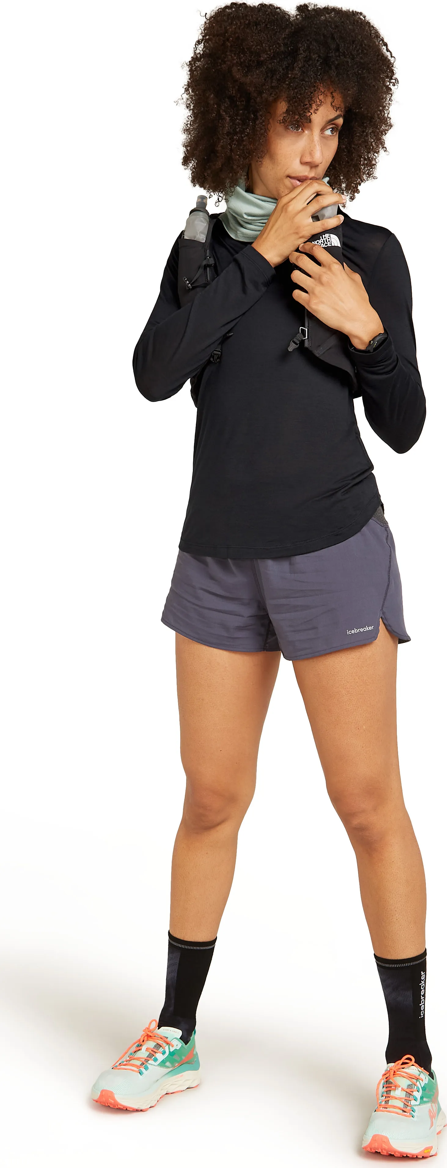 Icebreaker Women&#x27;s Merino 125 Cool-Lite™ Sphere III Long Sleeve Tee Black | Buy Icebreaker Women&#x27;s Merino 125 Cool-Lite™ Sphere III Long Sleeve Tee Black here | Outnorth
