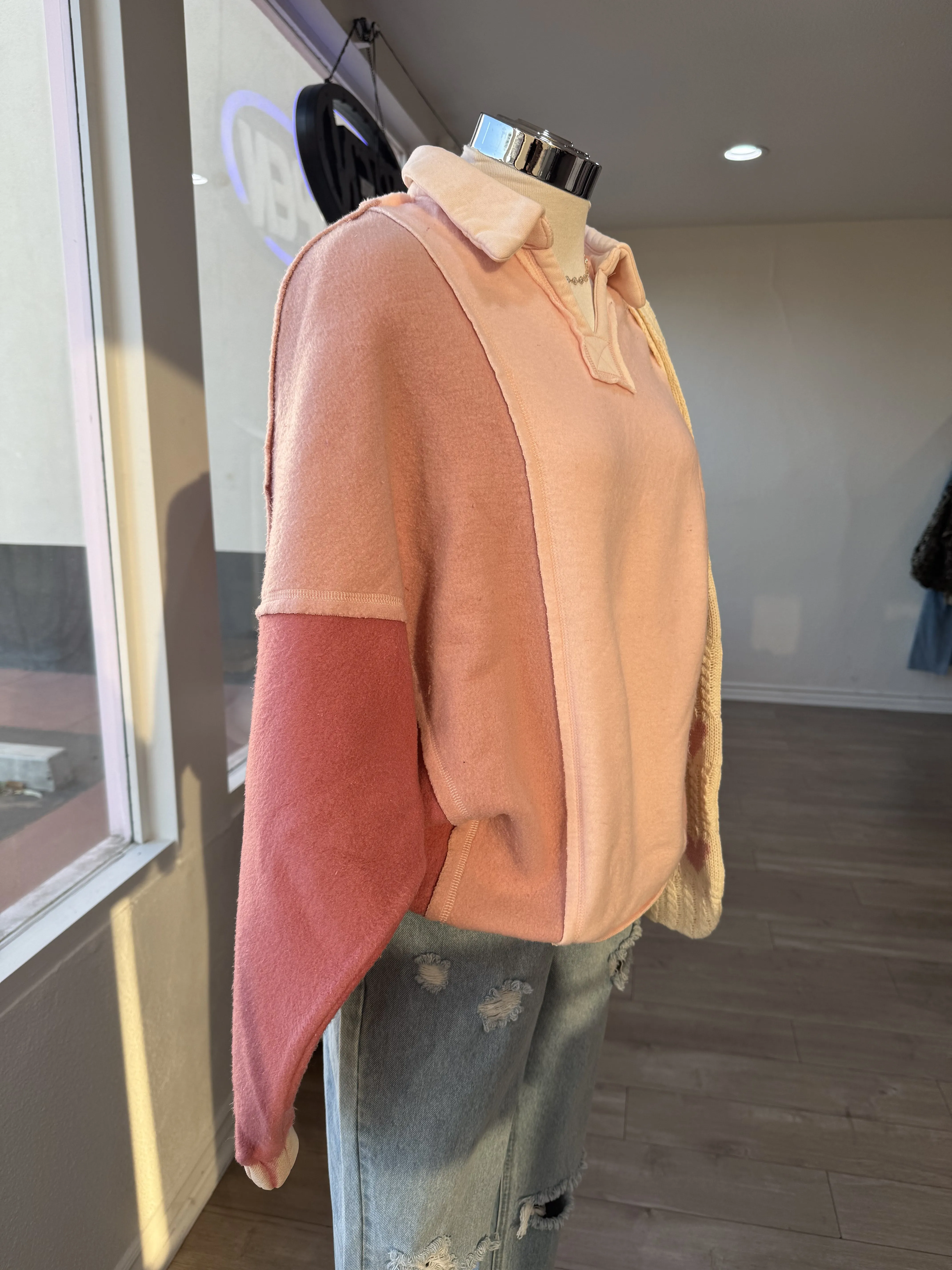 Mauve Pullover Sweater