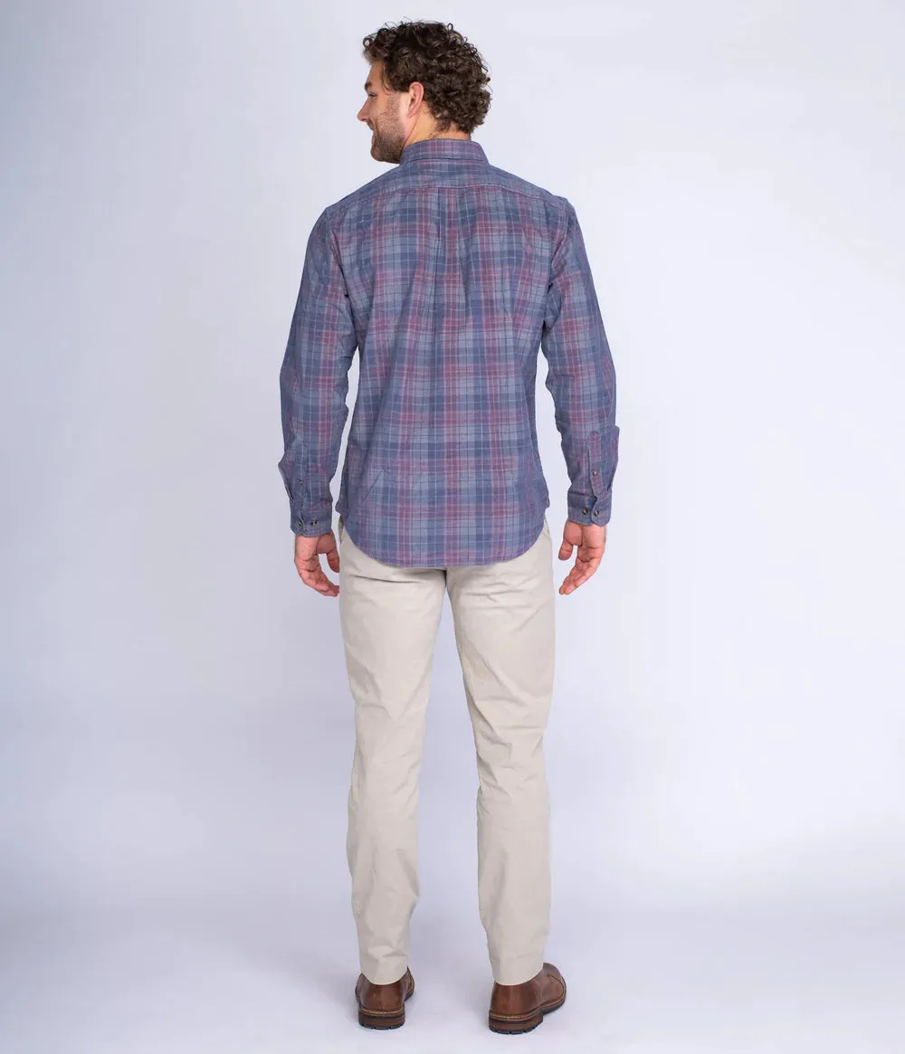Men's Braxton Lightweight Cord Flannel