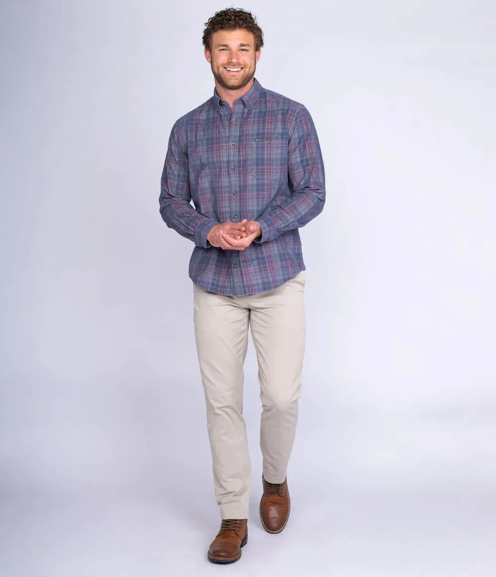 Men's Braxton Lightweight Cord Flannel