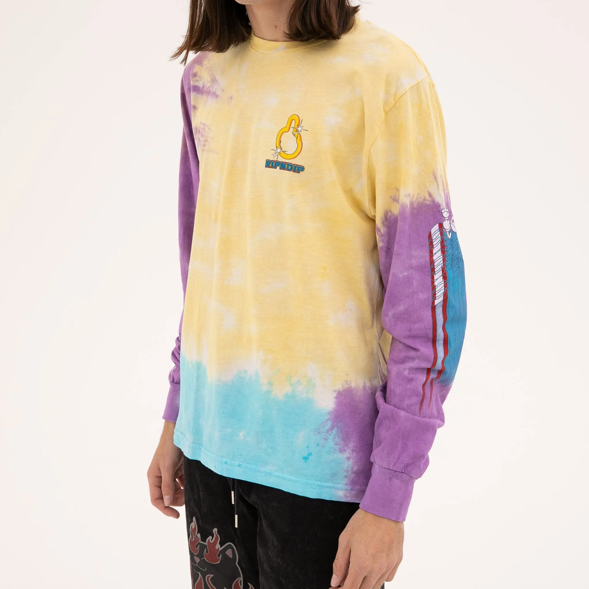 Nermhog L/S (Multi Tie Dye)