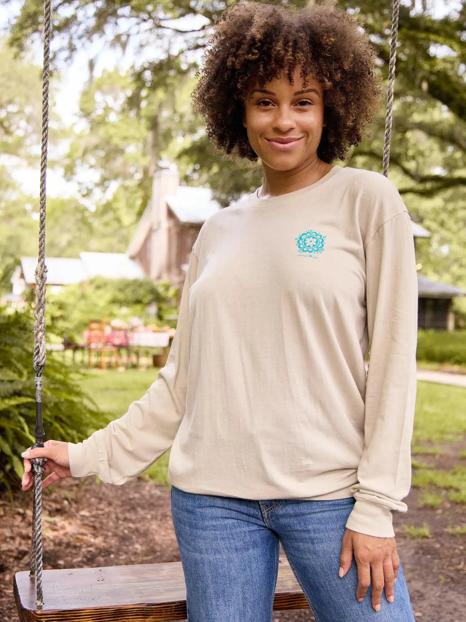 RACING TO HAPPINESS LONG SLEEVE SHIRT