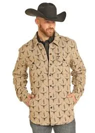 Rock & Roll MEN'S Cowboy Shirt Jacket