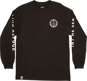 Salty Crew Men&#x27;s Deep Reach Long Sleeve Standard Tee Black | Buy Salty Crew Men&#x27;s Deep Reach Long Sleeve Standard Tee Black here | Outnorth
